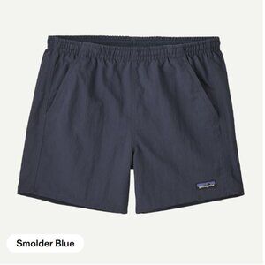 Patagonia Blue Women's Baggies 5" Short